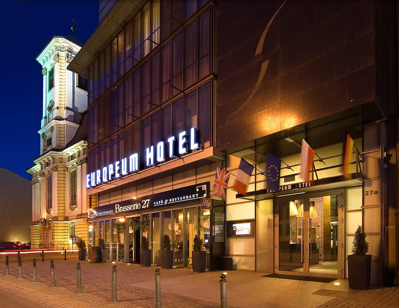 Ogrzewacze wody w obiekcie Hotel Europeum